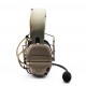 Гарнитура активная FCS AMP Tactic Rev. 6.1 Communication Headset, цвет песочный (TAN)